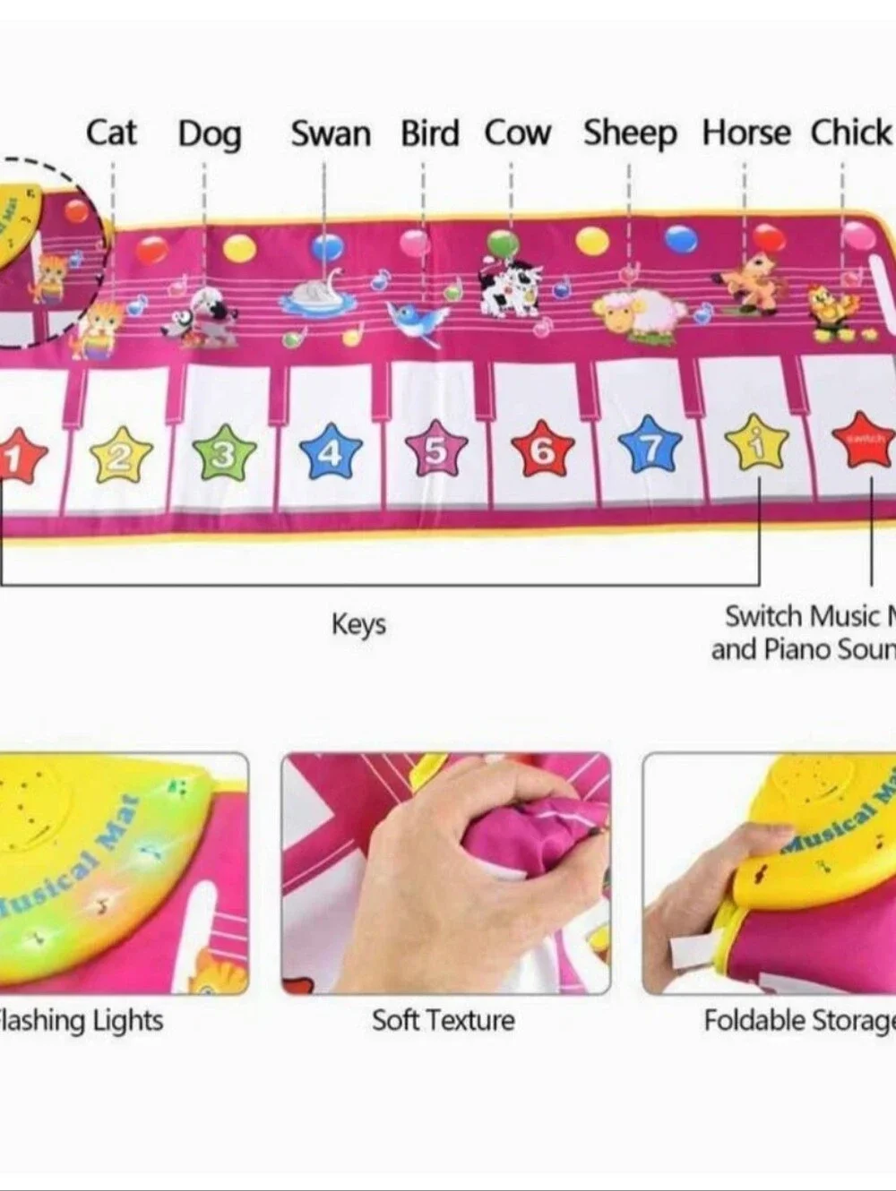 Baby / Toddler Piano Musical Mat